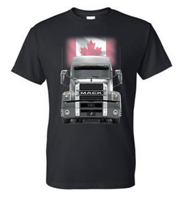 Mack Anthem T-shirt with 100 Years on Back - Front